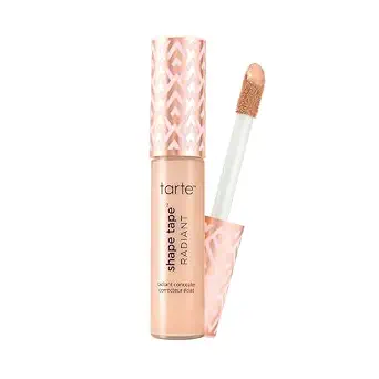 tarte shape tape radiant concealer – Medium-Coverage, Radiant Finish for Under Eye Concealer for Dark Circles, Fine Lines, Redness &amp; Discoloration, Hydrating, Vegan, Cruelty Free
