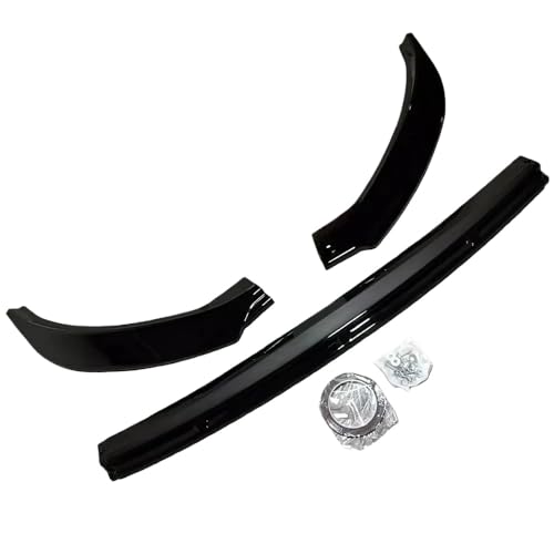 Kit de carrosserie becquet noir brillant pour lèvre de pare-chocs Seat Ibiza