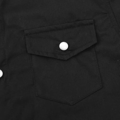 Image of Spring&Gege Boys Long Sleeve Western Cowboys Pearl Snap Button Down Shirts (3-14 Years)