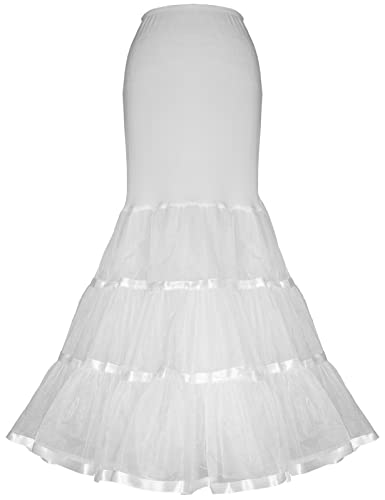 Cheery Love Mermaid Petticoat for Mermaid Wedding Dress Fishtail Underskirt Trumpet Crinoline Slip2