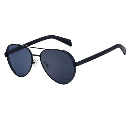 FALLTOYC-Vintage Round Sunglasses Men Women Metal Frame Sun Glasses For Male Eyewear Goggle UV400