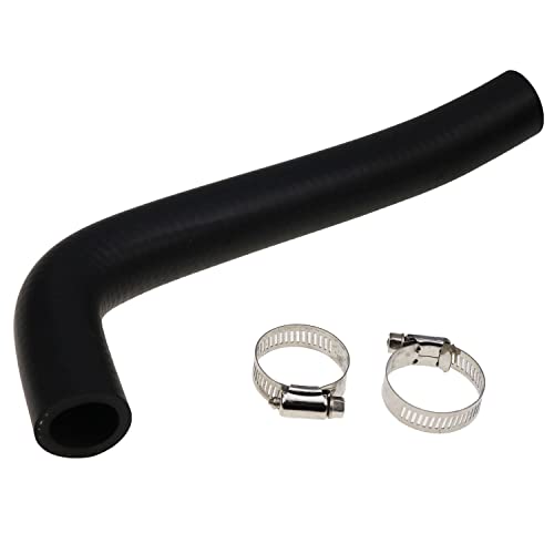 JZGRDN Fuel Filler Hose with Filler Hose Clamps 5357970 17740.03 Compatible with Jeep CJ5 & CJ7 78-86 15 Gallon Fuel Tank