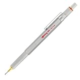 rOtring 800-Druckbleistift | 0,7 mm | Silberfarbener Schaft