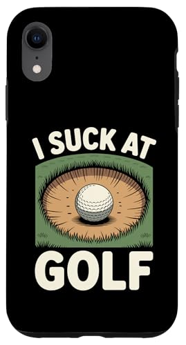 I Suck At Golf Loser Dad ȃW[N St X}zP[X iPhone XR p