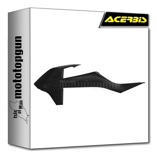 Radiator scoops Acerbis noir pour optimiser le flux d'air MC 85