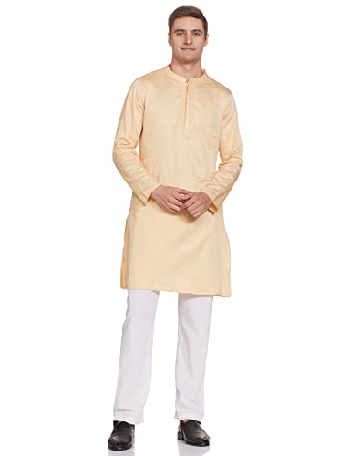 Image of Amazon Brand - Symbol Men's Cotton Regular Fit Long Kurta