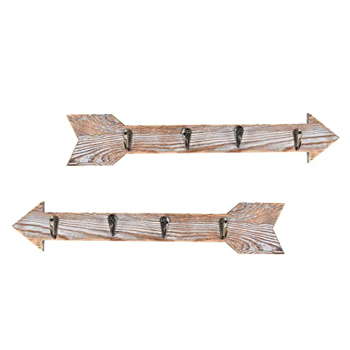 Decorative Wood Arrow Wall Hooks