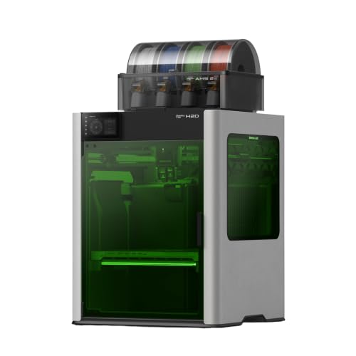 Image of Bambu Lab H2D Combo 2 3D Printer with 10W Laser Module by WOL3D - Large Build Volume, Auto Bed Leveling, Multi Material, High Speed FDM Printing, Wi-Fi, Direct Drive Extruder & Silent Operation
