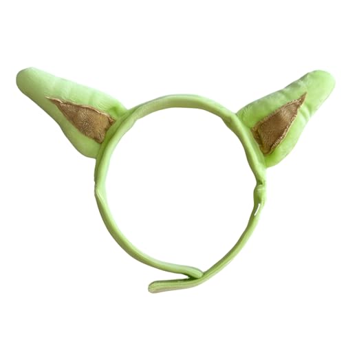 ComfyCamper Green Dog Alien Costume Headpiece for Dogs XS XXL Space Cosplay Birthday Outfit Halloween Costumes M
