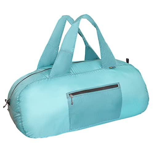 Hochwertige Sporttasche Reisetasche Saunatasche Schwimmtasche 60 Liter aus Cordura Nylon | Ulta leicht faltbar wasserabweisend extra strapazierfähig | Sporttasche Reisetasche Gym Bag | Damen Herren