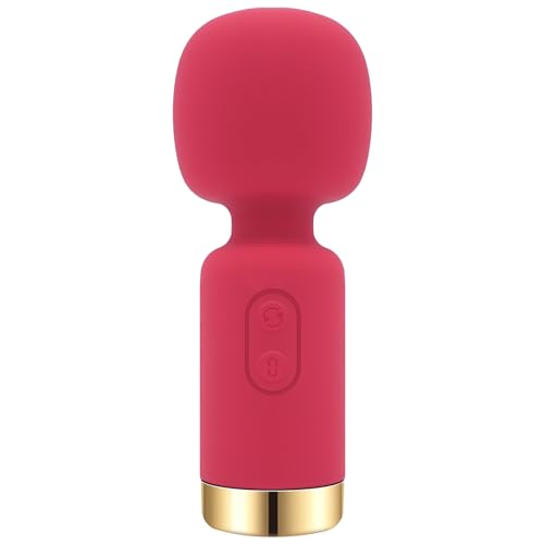 Adult Sex Toy for Women Couplel - Powerful Vibrator Wand Massager for Women - Wireless Handheld - Waterproof - Dildos - Vibrator by Strong Energy - Mini Vibrator for Women - Pocket Serenity (RED)