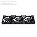 Phanteks M25-120 Gen2 Triple Pack 120mm PWM High Performance Cooling Fan, Daisy-Chain Unified Fan Frame, Black.