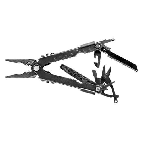 Image of Gerber Gear Multi-Plier 600 Needle Nose Pliers Set Bladeless Multi-Tool - 14-in-1 EDC Gear Multi-Tool with Protective Sheath - Survival Gear and Equipment - Black