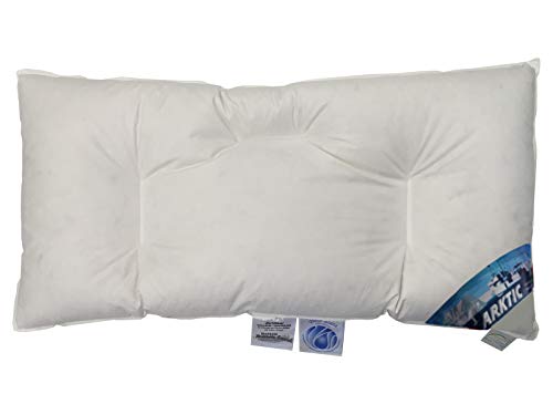 Bauchschläferkissen Arktic 100% Daune arktischer Daunenflaum flach weich entlastend (40 x 80 cm) vom Betten Fachgeschäft thumbnail