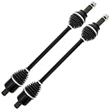 NICHE Front CV Axle Half Drive Shaft for Polaris Ranger 1000 XP Crew 1334351 1337122 2 Pack