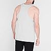 Slazenger Mens Sleeveless T Shirt Tank Round Neck Vest Top Clothing Wear Grey Marl XXXL #2