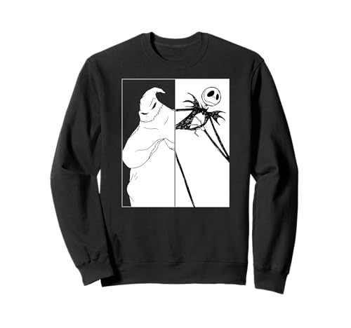 Sweatshirt Jack and Oogie Nightmare Before Christmas pour vos soirées cinéma d'automne