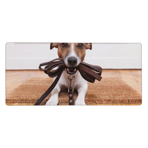 Tapis de souris grand format Jack Russell pour sublimer votre bureau d'ordinateur à la maison