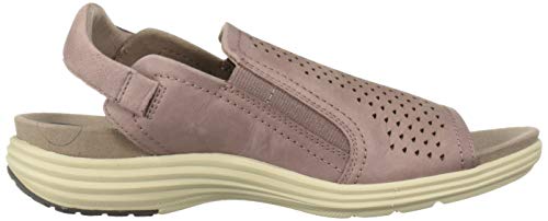 Aravon Women's Beaumont Peep Sling Wedge Sandal, Rose, 5.5 Medium #TOP5