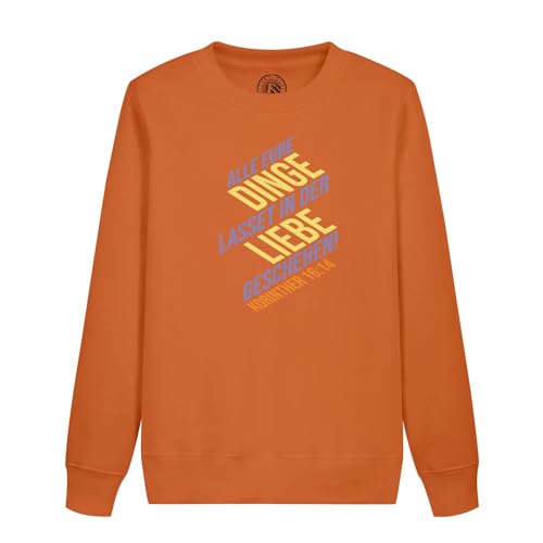 Sweatshirt enfant Korinther 16:14 cadeau idéal de baptême communion