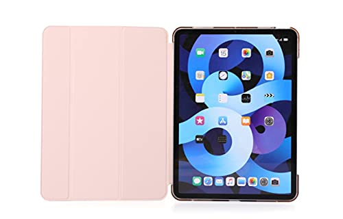 Image of MOCA Compatible Smart Flip Cover Case for iPad 9.7 inch 2017 2018 iPad 5th 6th Generation A1893 A1954 A1822 A1823 Smart Case Cover (Baby Pink, iPad 9.7 inch 2017 /2018 Launched)