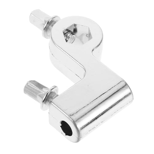 Abaodam Drum Accessory Hammer Mount Bass Drum Beater Rack for Single Pedal Durable Metal Plastic