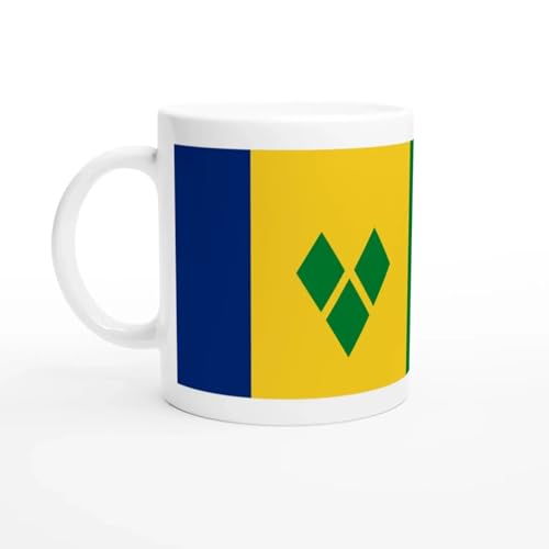 PixelForma Mug Drapeau Saint-Vincent-et-les-Grenadines