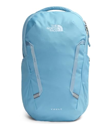 Image of The North Face Women's Vault Everyday Laptop Backpack - Commuter Travel Bag, Water-Repellent, Spacious Main Compartment, Pale Teal, One Size