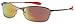 X-Loop Mens Comfortable Sleek Sports Metal Frame Sunglasses - Choose Color! (Silver - Orange)