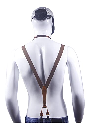 Image of Men's Suspenders Bowtie Set Elastic Y Shape Style Women's Suspenders Bowtie For Wedding&Formal Events