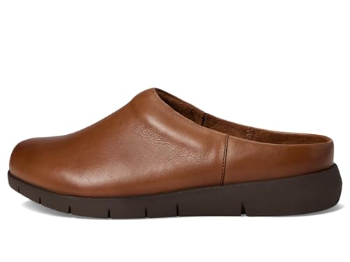 SoftWalk Women's Andria Clog, Luggage, 7.5 Wide4