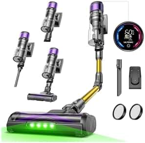 Ultenic U20 Cordless Vacuum Cleaner 55KPa/60Min/600w, Upgrad