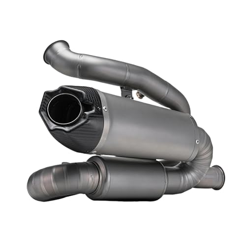 D'échappement Moto Accessoires de Moto échappement sans Lacet Lien Tuyau flèche Pointe Silencieux pour Panigale V4 V4 S pour Street Fighter V4 V4S 2025