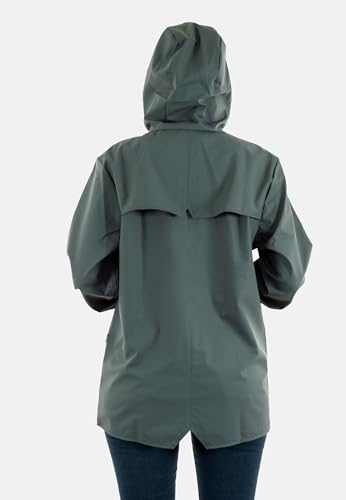 Rains Unisex. 12010 Casaco W3 Azul (L), Casual, PoliéSter - 4