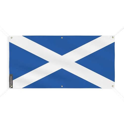 Drapeau de l'Écosse 190x380cm pour rassemblement celte