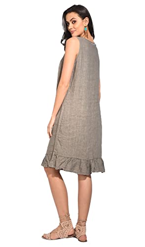 Robe décontractée femme en satin Bonateks taille L fluide