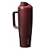 Owala FreeSip Tumbler Insulated Stainless Steel Water Bottle with Built-in Straw and Side Handle, For Travel, Work, School, and Sports, 40oz, BPA Free, Leak Proof, Black Cherry