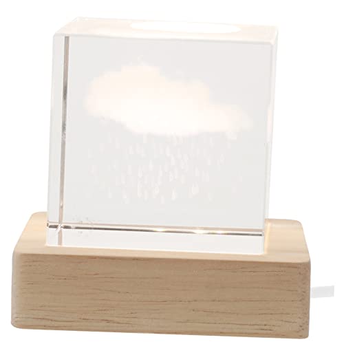 NUOBESTY Cubo Corazón Con Base De Romántica Para Decoración De Hogar y Fiesta De Compacto