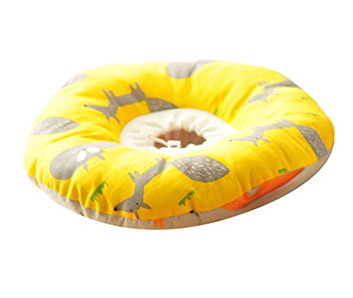 PetPhindU Pet Recovery-Kragen-Haustier Hund Katze Sterilisation Kragen Weicher Baumwolle Halskragen für After Surgery Schutz Netter Hundehalsband Anti-Scratch Anti-Timing-