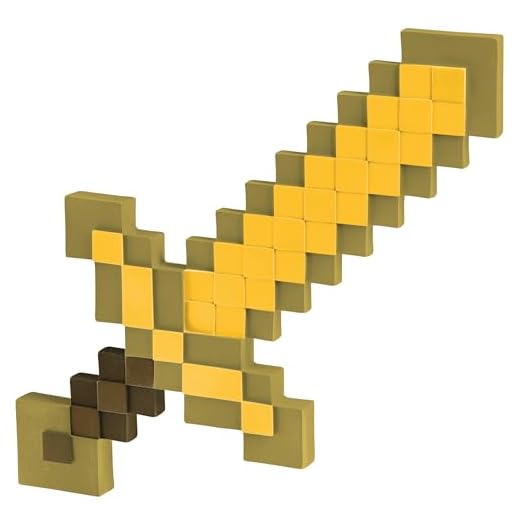 Technoblade Cosplay Costume Gold Minecraft Sword