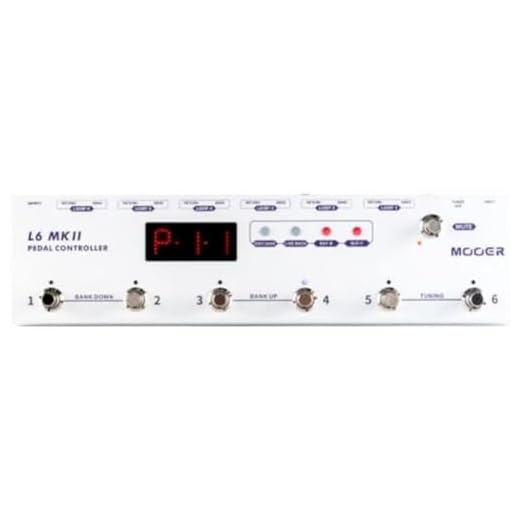 Mooer Effects L6 MKII Controladora inalambrica de guitarra