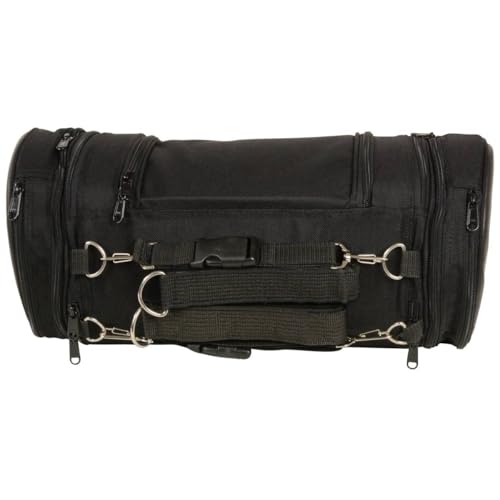 Milwaukee mp8135-blk-pcs rollo bolsa negro grande de material textil para moto 4