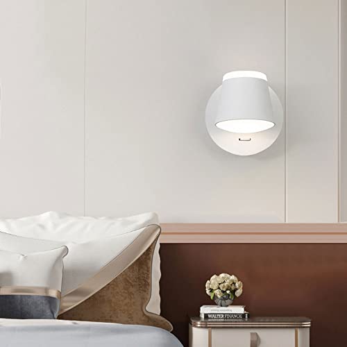 Aplique de pared con interruptor para leer en la cama sin molestar a nadie 4