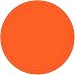 Internazionale Amscan Piastre 17,7 Centimetri (Arancione PL)