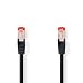 Produktbild Nedis Cat 6 Kabel | RJ45 (8P8C) Stecker | RJ45 (8P8C) Stecker | SF/UTP | 15.0 m | rund | PVC LSZH | Schwarz | Plastikbeutel