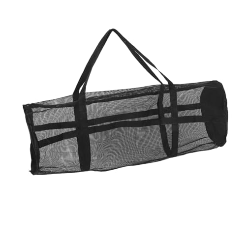 Happyyami Large Capacity Mesh Sports Equipment Storage Bag for Basketball Soccer Rugby and Yoga Breathable Design with Shoulder Strap for Easy Carrying