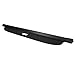 IKON MOTORSPORTS Cargo Cover Compatible with 2007-2016 Jeep Compass 2007-2017 Patriot, Black PU Tonneau Cover Retractable, 2008 2009 2010 2011 2012 2013 2014 2015 2016