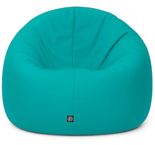 PATCH HOME Sitzsack 2 in 1 Sitzkissen Bodenkissen für Erwachsene & Kinder - Gaming mit Füllung Kissen Sessel BeanBag