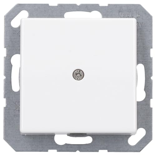 JUNG AS 590 A WW AS590 AWW Leitungsauslass mit Zugentlastung Alpinweiß