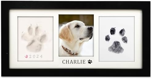 MYPAWLETS Paw Print Frame Kit,Dog/Cat Paw Print Kit,Soft Pawprint...
